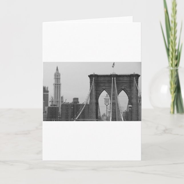 Brooklyn Bridge Card (Front)