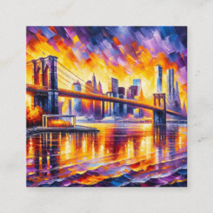 BROOKLYN BRIDGE  ENCLOSURE CARD