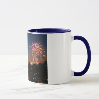 Brooklyn Bridge Fireworks Mug