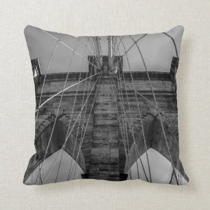 Brooklyn Bridge in New York City Cushion