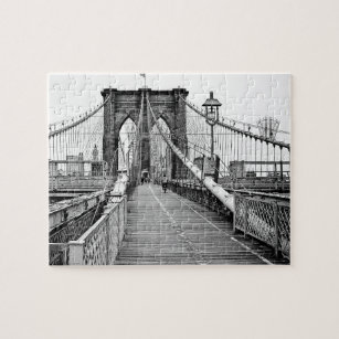 Brooklyn Bridge in the Summer Jigsaw Puzzle