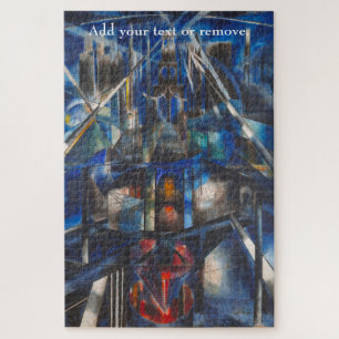 "Brooklyn Bridge" Joseph Stella, 1920. Jigsaw Puzzle
