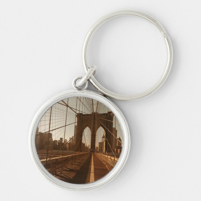 Brooklyn Bridge. Key Ring (Front)