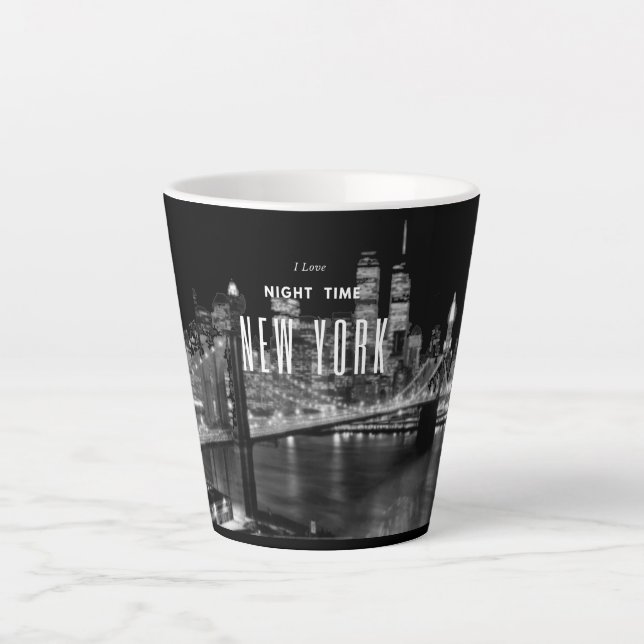 Brooklyn Bridge  Latte Mug (Front)