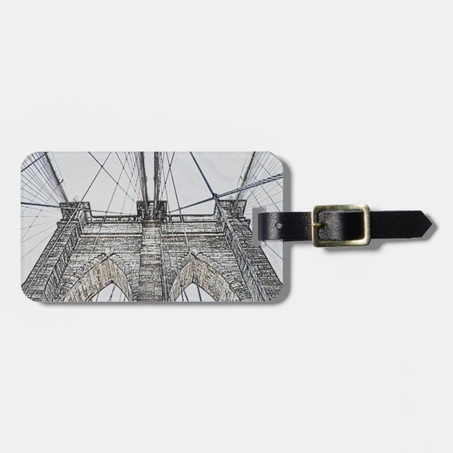 Brooklyn Bridge. Luggage Tag (Front Horizontal)