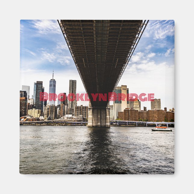 Brooklyn Bridge Magnet (Front)