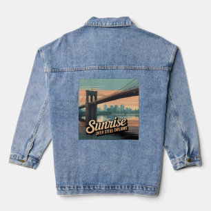 Brooklyn Bridge Morning Walk Denim Jacket