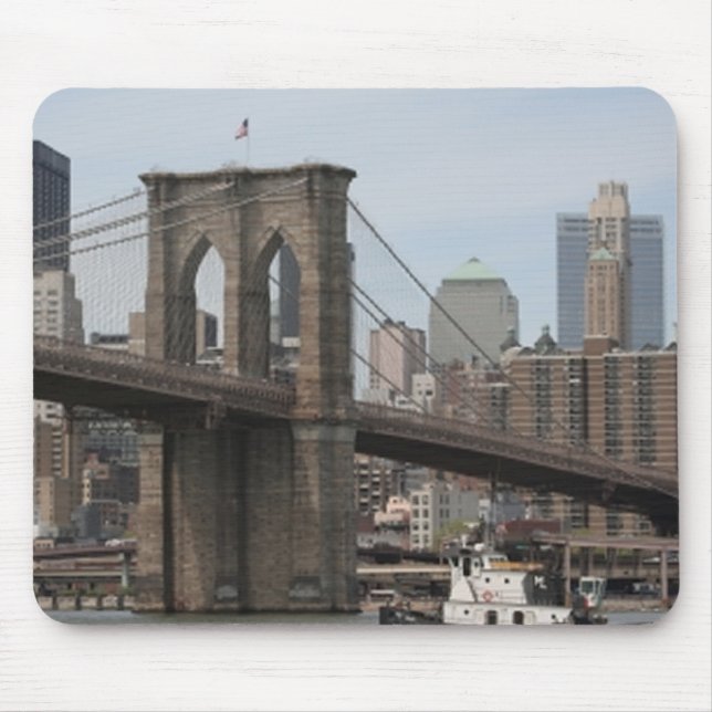 Brooklyn Bridge Mouse Pad (Front)