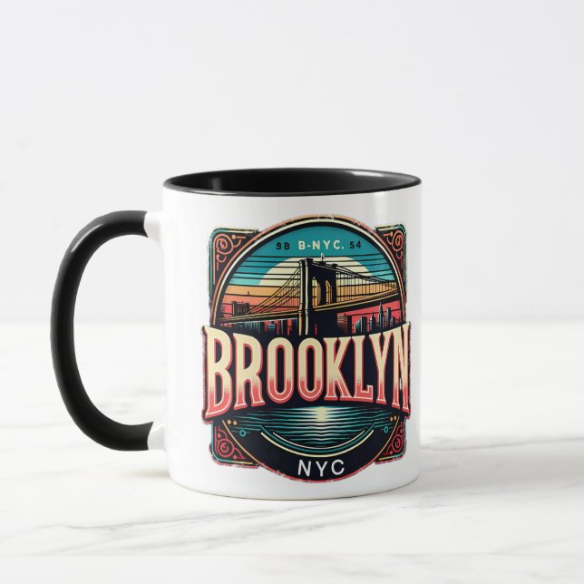 Brooklyn Bridge Mug  (Left)