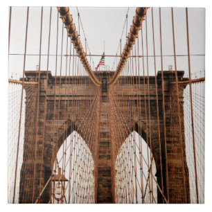 Brooklyn Bridge, New York Ceramic Tile