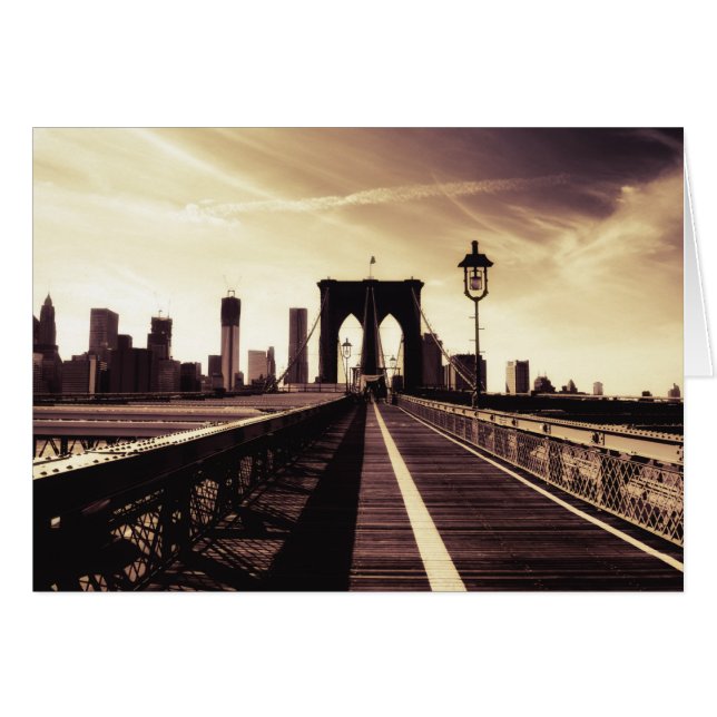 Brooklyn Bridge - New York City (Front Horizontal)