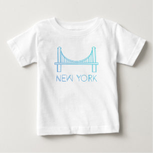 Brooklyn Bridge   New York City Baby T-Shirt