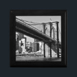 Brooklyn Bridge New York City Gift Box<br><div class="desc">New York City Digital Art Images - Computer Graphics and Artworks</div>