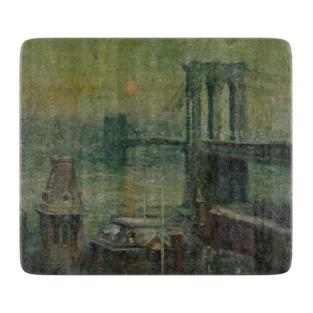 Brooklyn Bridge (New York City Landmark) (NYC) Cutting Board (Front)