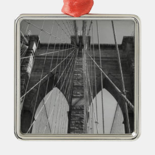 Brooklyn Bridge New York City Metal Ornament