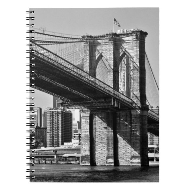 Brooklyn Bridge New York City Notebook (Front)