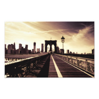 Brooklyn Bridge - New York City Photo Print
