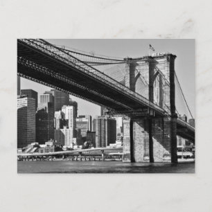 Brooklyn Bridge New York City Postcard