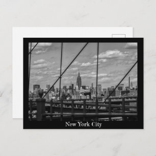 Brooklyn Bridge, New York City Postcard