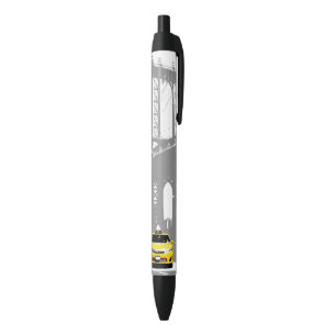 Brooklyn Bridge New York City Yellow Taxi Nyc Black Ink Pen