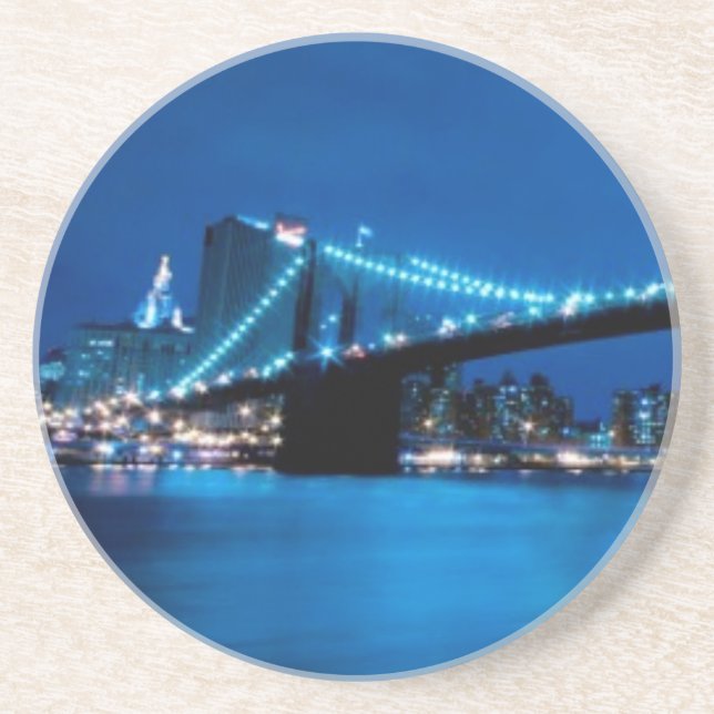 Brooklyn Bridge, New York Coaster (Front)