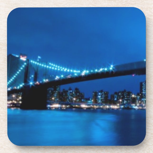 Brooklyn Bridge, New York Coaster (Front)