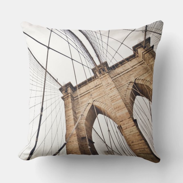 Brooklyn Bridge, New York Cushion (Front)