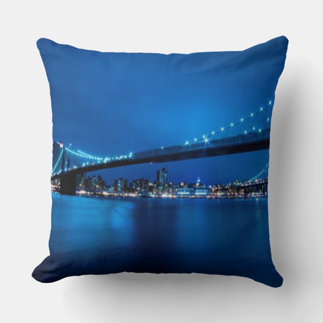 Brooklyn Bridge, New York Cushion (Front)