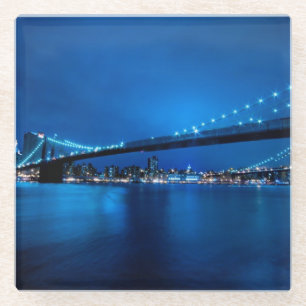 Brooklyn Bridge, New York Glass Coaster