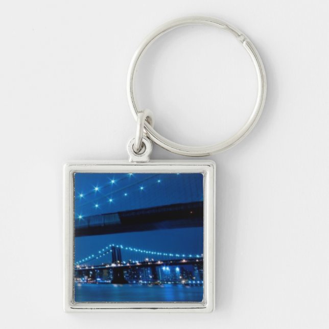 Brooklyn Bridge, New York Key Ring (Front)