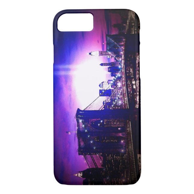 Brooklyn Bridge New York Manhattan iPhone 7 Case (Back)
