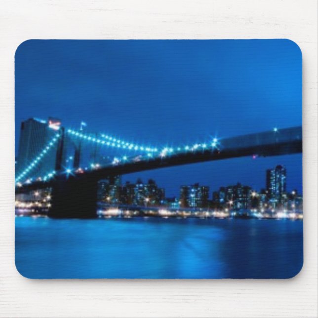 Brooklyn Bridge, New York Mouse Pad (Front)
