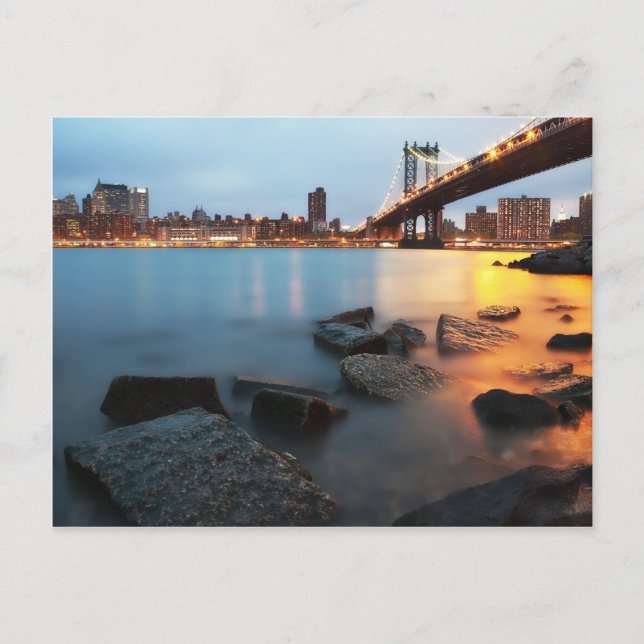 Brooklyn Bridge New york Postcard (Front)