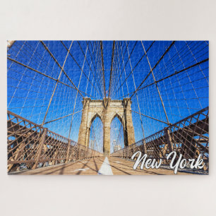 Brooklyn Bridge, New York, USA Jigsaw Puzzle