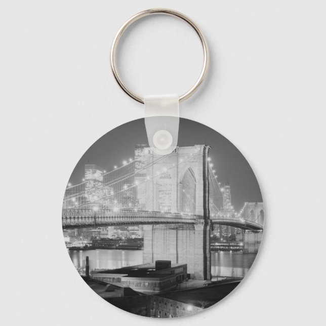 Brooklyn Bridge New York USA Key Ring (Front)