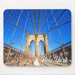 Brooklyn Bridge, New York, USA Mouse Pad