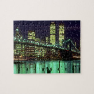 Brooklyn Bridge @ Night Jigsaw Puzzle
