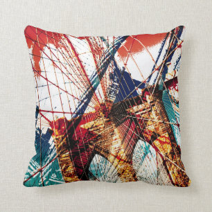 Brooklyn Bridge - NYC Cushion