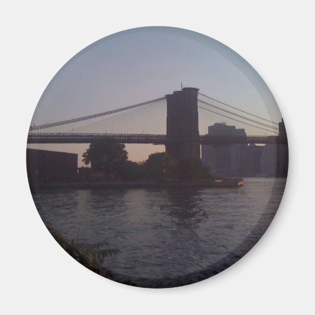 Brooklyn Bridge One Magnet (Front)