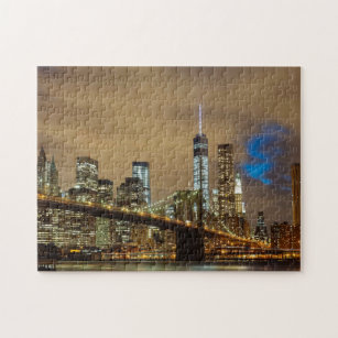 Brooklyn Bridge Photo New York City Jigsaw Puzzle