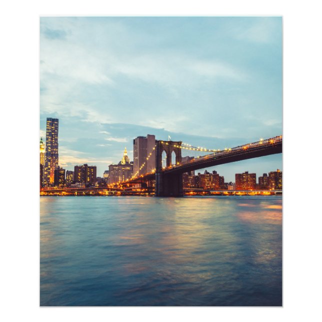 Brooklyn Bridge Photo Print (Front)