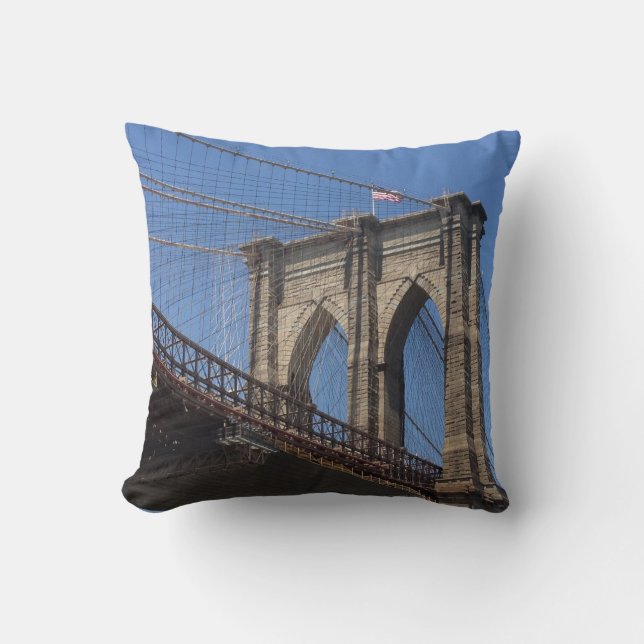 Brooklyn Bridge Pillow (Front)