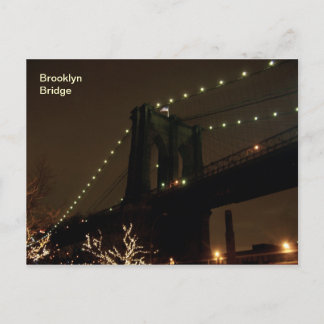 Brooklyn Bridge Postcard