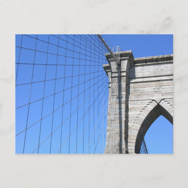 Brooklyn Bridge Postcard (Front)