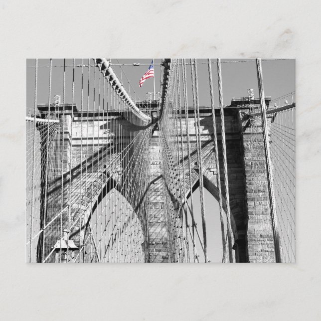 Brooklyn Bridge Postcard (Front)