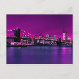 brooklyn bridge postcard