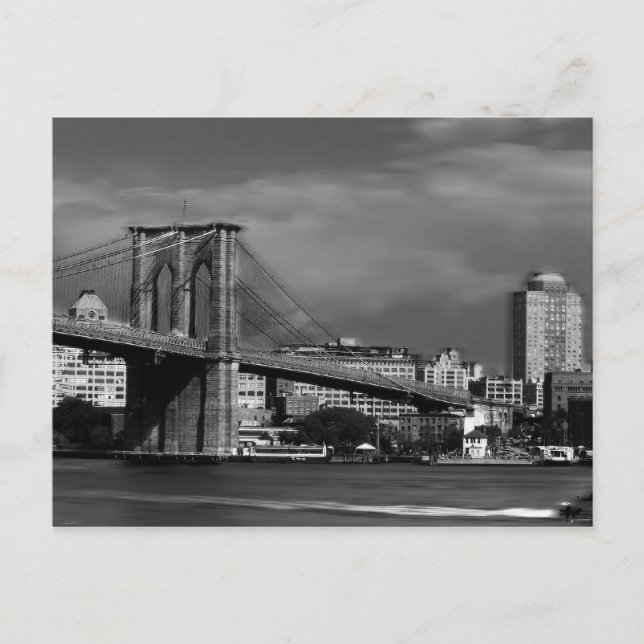 Brooklyn Bridge Postcard (Front)