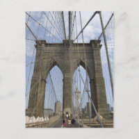 brooklyn bridge postcard