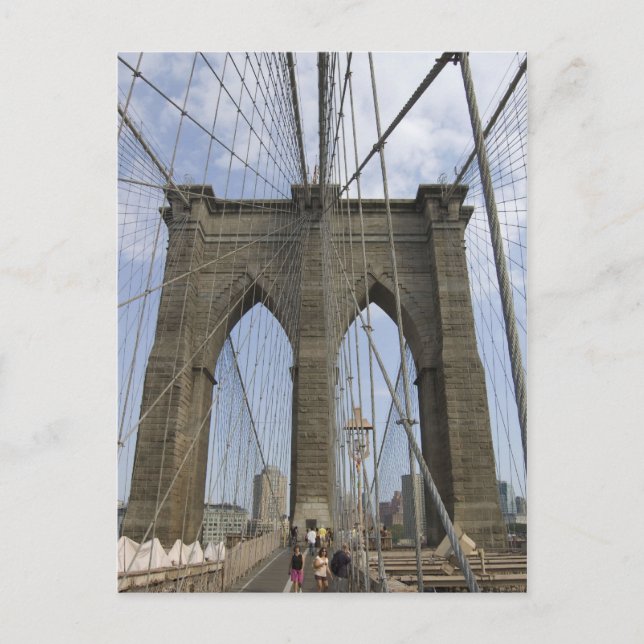 brooklyn bridge postcard (Front)