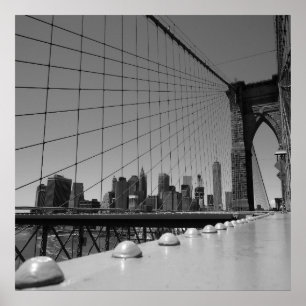 Brooklyn bridge poster